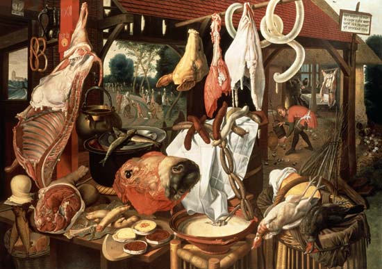The Meat Stall à Pieter Aertzen