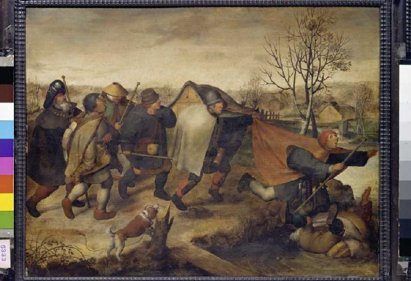 Les aveugles à Pieter Brueghel l'Ancien