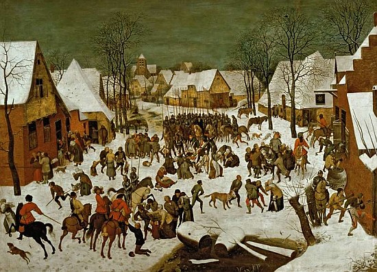 Massacre of the Innocents, 1565-66 à Pieter Brueghel l'Ancien