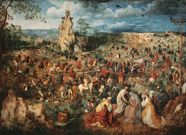 Carrying the Cross à Pieter Brueghel l'Ancien