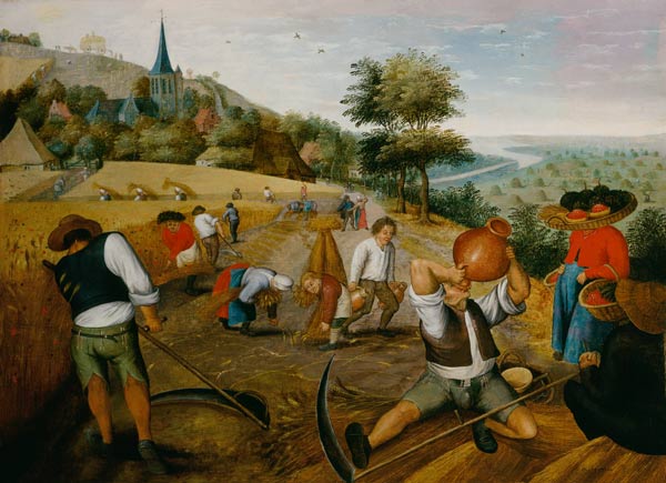l'été à Pieter Brueghel le Jeune