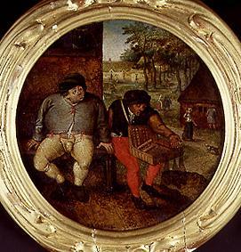 dit-on néerlandais "chaque commerçant fait l'éloge de sa marchandise" à Pieter Brueghel le Jeune
