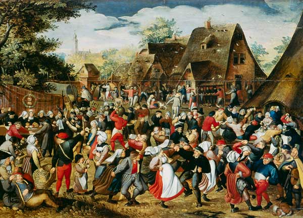 The Village Festival à Pieter Brueghel le Jeune