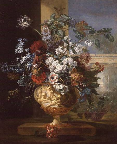 Still Life of Flowers à Pieter Casteels