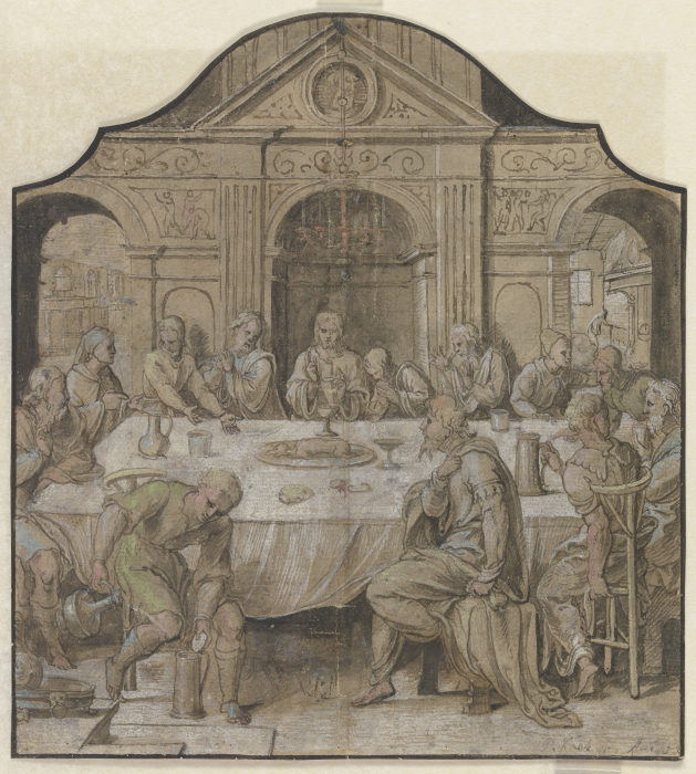The Last Supper à Pieter Coecke van Aelst