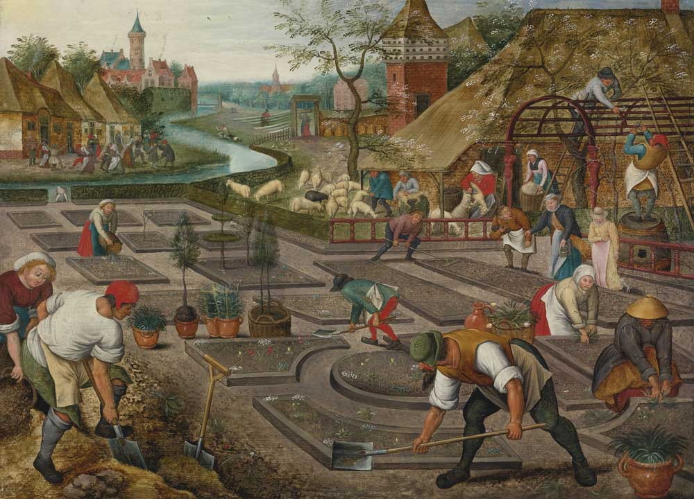 Frühling à Pieter d. J. Brueghel