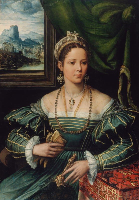 Portrait of a Lady à Pieter de Kempeneer