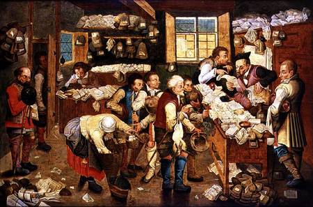 The Collector of Tithes à Pieter Brueghel III (fils de P.B Le Jeune)