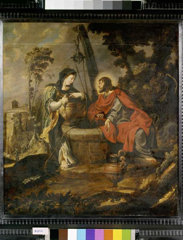 Le Christ et les Samaritins à Pieter, Pietersz Lastman