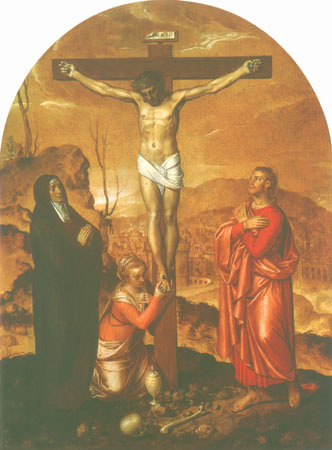 crucifixion à Pieter Pourbus