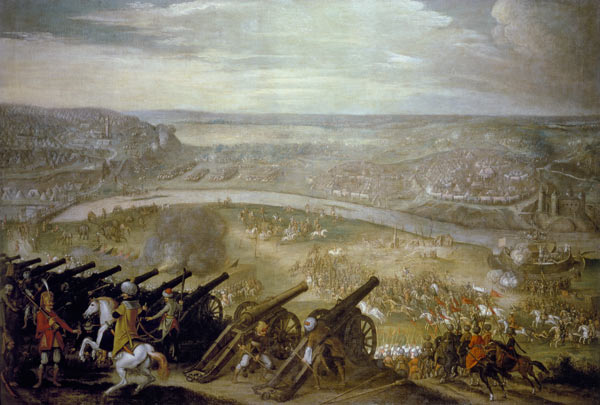 Sulieman's siege of Vienna in 1529 à Pieter Snayers
