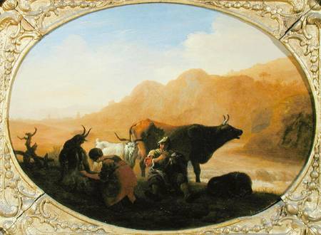 The Shepherds à Pieter van Laer