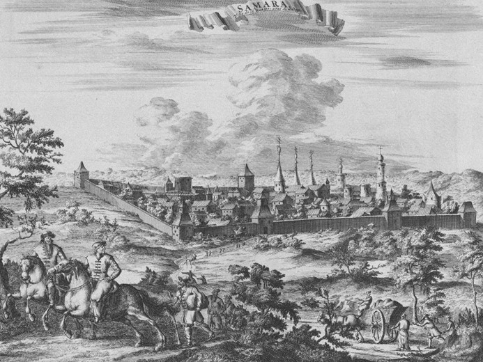 View of Samara à Pieter van der Aa