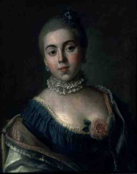 Portrait of Princess Ekaterina Golitsyna à Pietro Antonio Conte Rotari