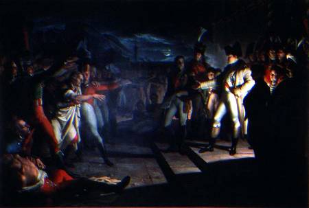 The Oath of the Sassoni to Napoleon Bonaparte (1769-1821) after the Battle of Jena-Auerstadt, 14th O à Pietro Benvenuti