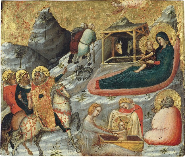 The Nativity and other Episodes from the Childhood of Christ à Pietro da Rimini
