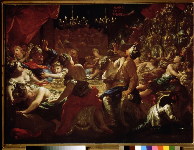 The Feast of Belshazzar à Pietro Dandini