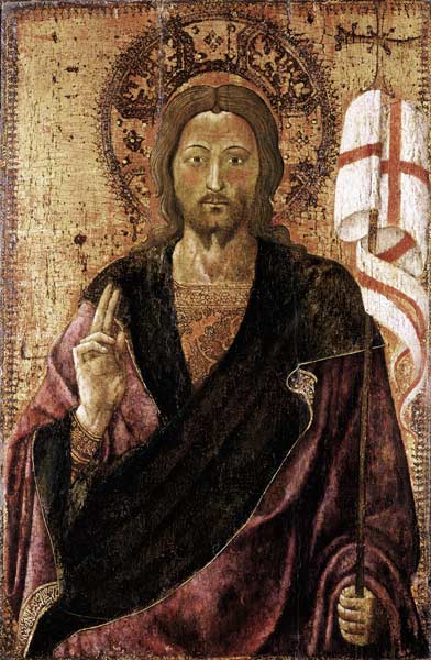 Le Christ ressuscité. à Pietro di Alvaro