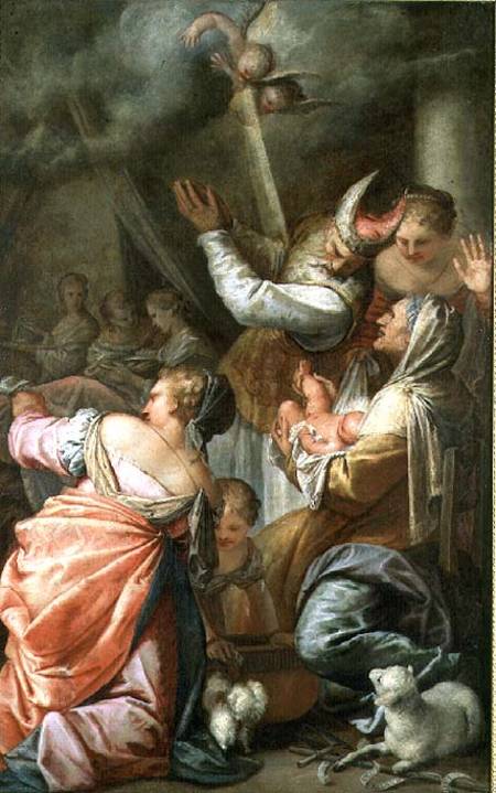 The Birth of St. John the Baptist à Pietro Liberi