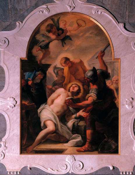 P. Liberi, Martyre d''un saint à Pietro Liberi