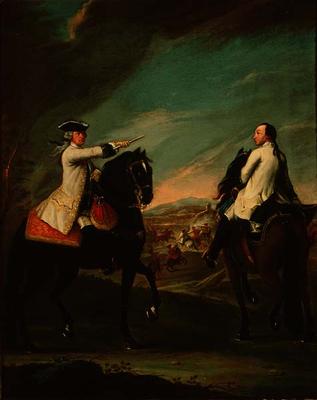 Guglielmo de Montfort and his Field Attendant à Pietro Longhi