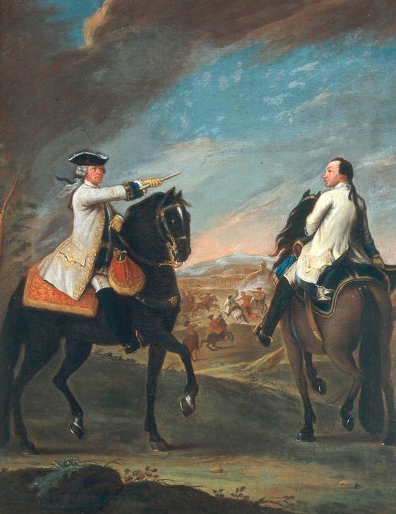 Equestrian portraitof Guglielmo di Monfort à Pietro Longhi