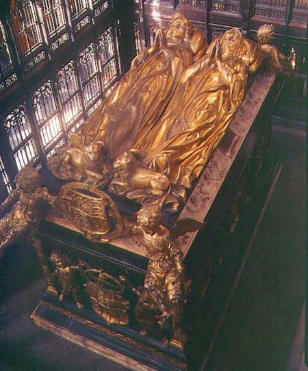 Tomb of Henry VII (1457-1509) and his Wife, Elizabeth of York à Pietro Torrigiano