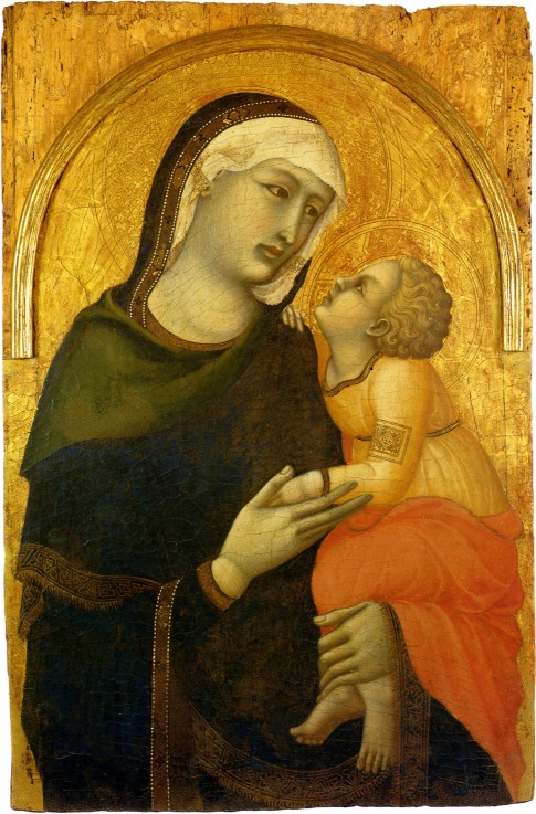 Madonna and Child à Pietro Lorenzetti