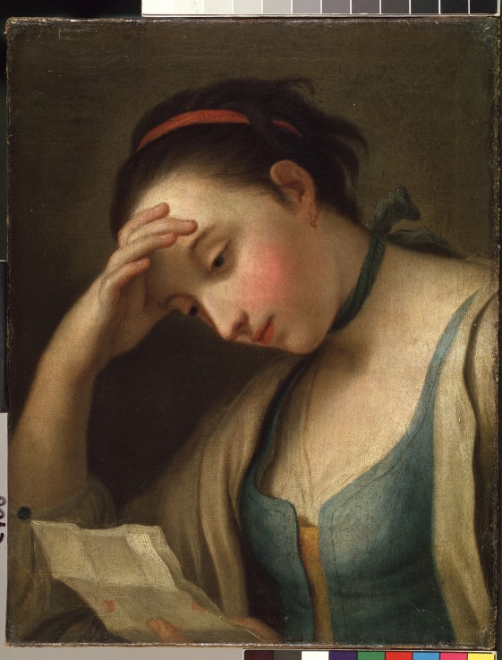 Female portrait à Pietro Antonio Rotari