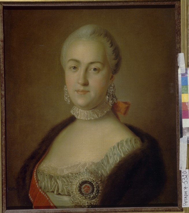 Portrait of Grand Duchess Yekaterina Alexeyevna à Pietro Antonio Rotari