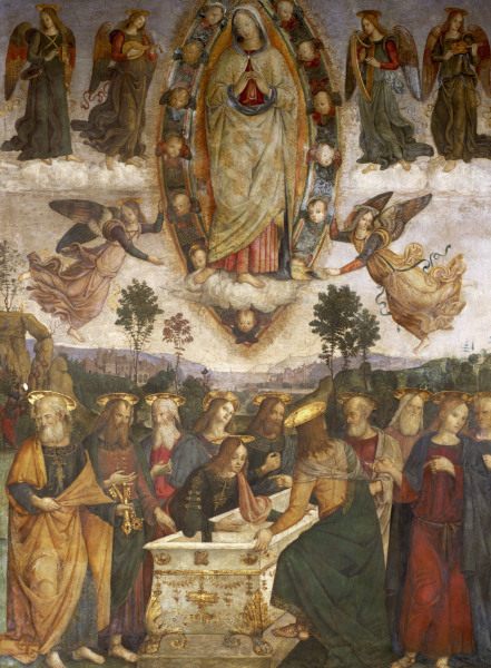 Pinturicchio / Ascension of Mary à Pinturicchio