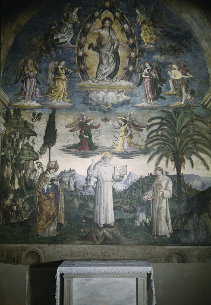 Pinturicchio, Hl.Bernhardin v.Siena à Pinturicchio
