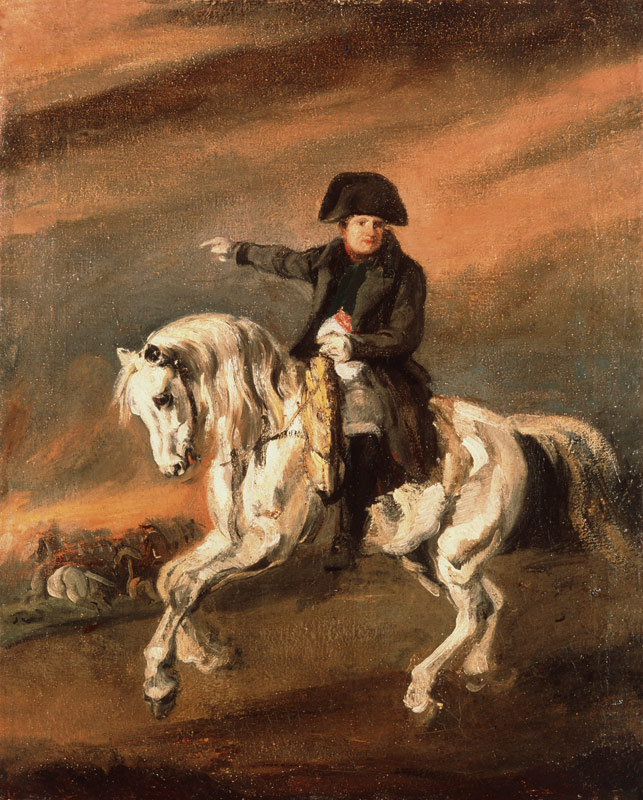 Napoléon à cheval à Piotr Michalowski