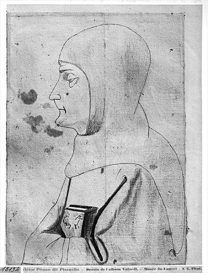 Monk, from the The Vallardi Album à Pisanello