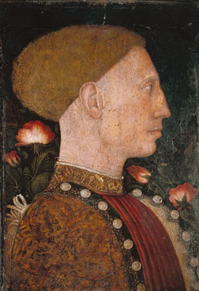 Portrait of Lionello d'Este à Pisanello
