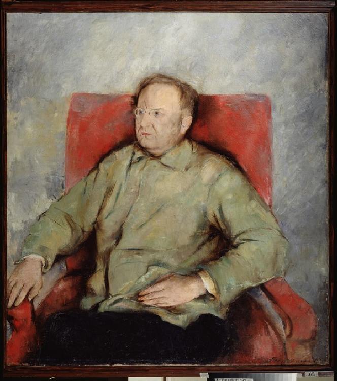 Porträt des Schauspielers Wassili Katschalow (1875-1948) à Pjotr Wladimirowitsch Williams