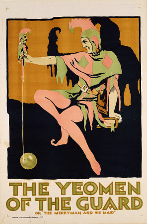 The Yeomen Of The Guard à Affiche Vintage