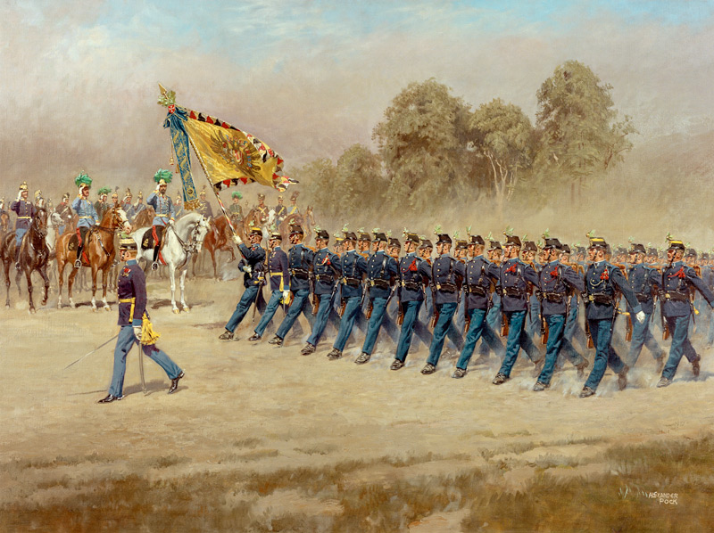K. u. k. Hoch– und Deutschmeister Infantry Regiment Nr. 4 à Alexander Pock