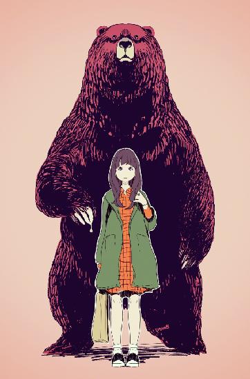 森のくまさん / a bear in the forest