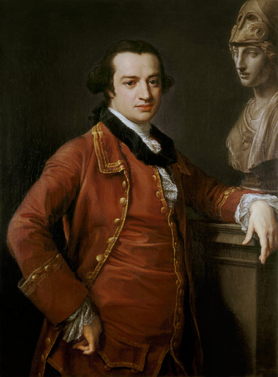 Portrait of John Monck à Pompeo Girolamo Batoni