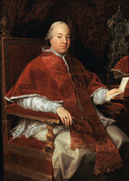 Pope Pius VI. à Pompeo Girolamo Batoni