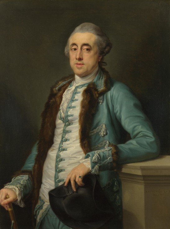 Portrait of John Scott (?) of Banks Fee à Pompeo Girolamo Batoni
