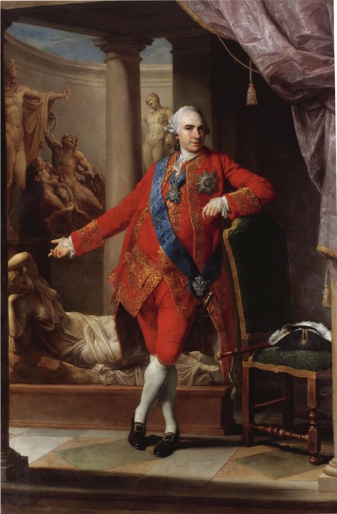 Portrait of Count Kirill Razumovsky (1728-1803), the last Hetman of Ukraine à Pompeo Girolamo Batoni