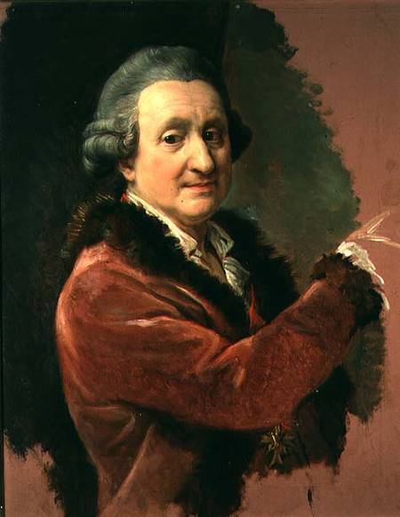 Self Portrait à Pompeo Girolamo Batoni