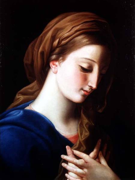 The Virgin Annunciate à Pompeo Girolamo Batoni