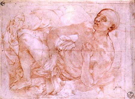St. Jerome à Pontormo, Jacopo Carucci da