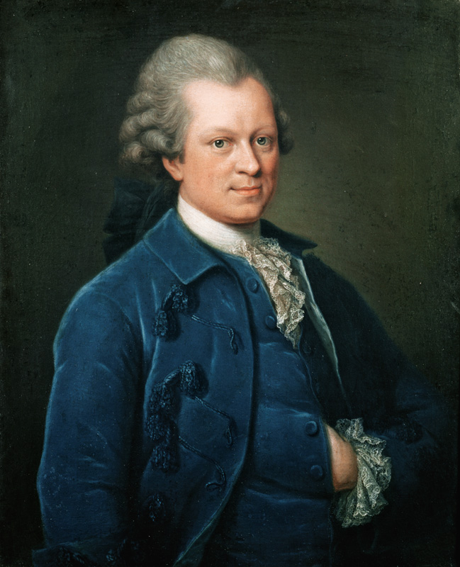 portrait de Gotthold Ephraim Lessing à Portraitmaler (18.Jh.)
