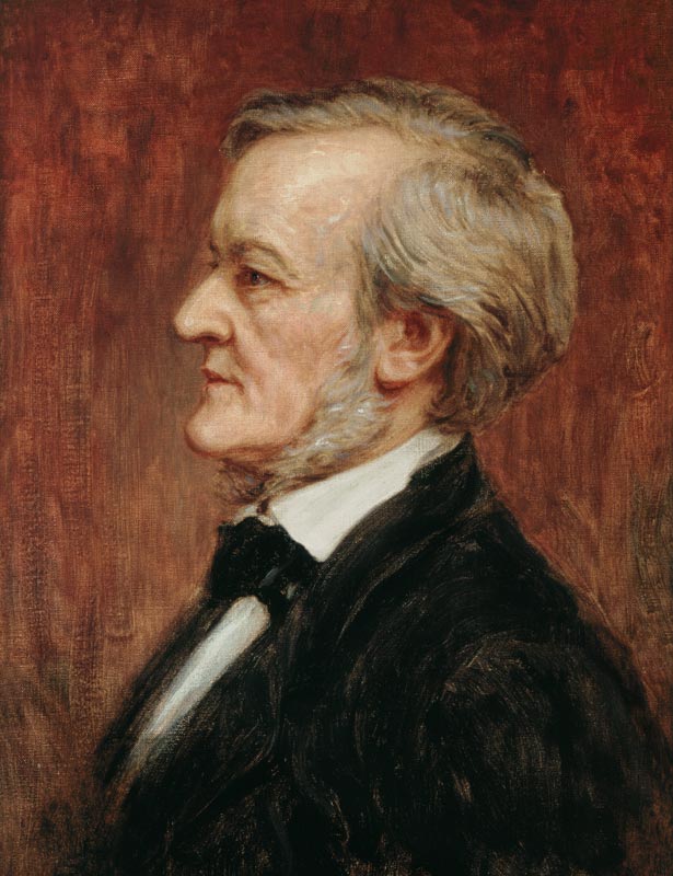 portrait de Richard Wagner à Portraitmaler (19.Jh.)