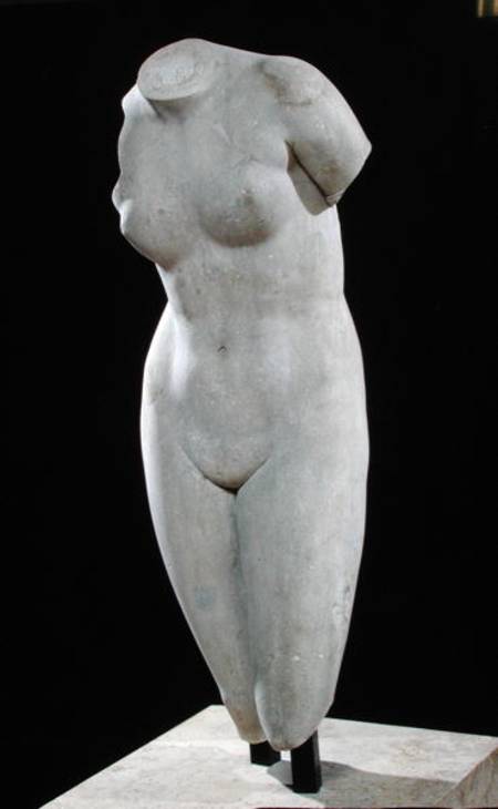 Torso of Venus of Cnidos à Praxiteles