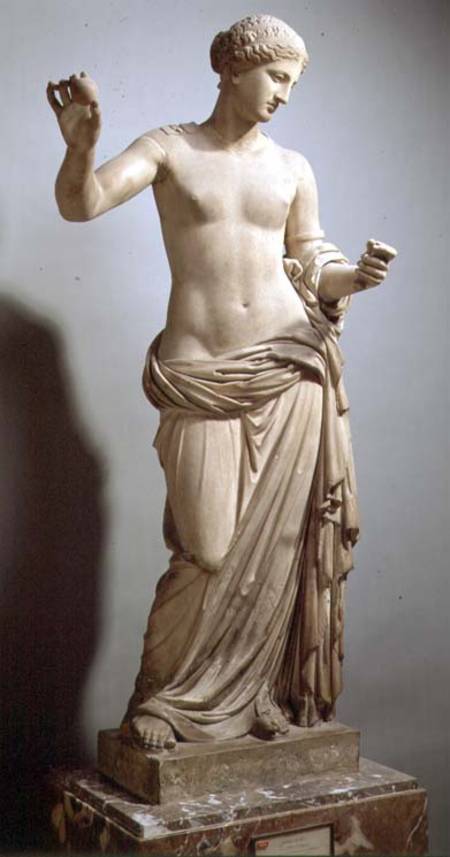 The Venus of Arles, Roman copy of a Greek original à Praxiteles